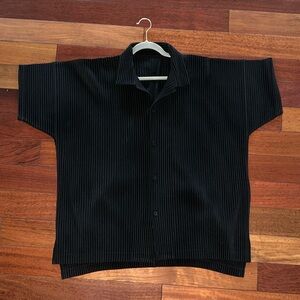 Homme Plissé Issey Miyake Basics “Black” Size 4 - HP38JJ103 * Worn once*